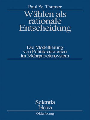 cover image of Wählen als rationale Entscheidung